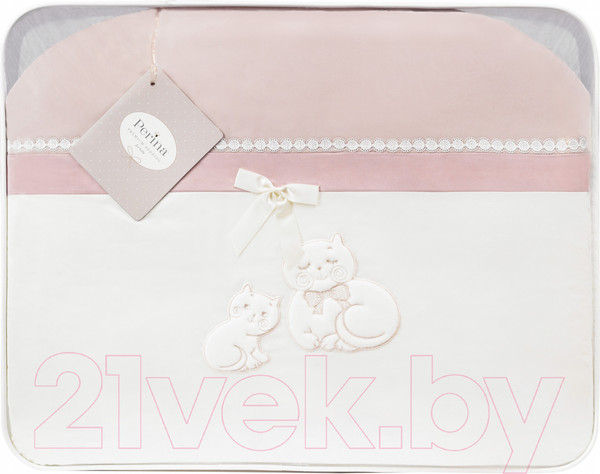 Изображение товара Комплект постельный для малышей Perina Котята / КТ6-01.2 (6 предметов, карамель)