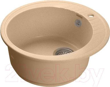 Изображение товара Мойка кухонная GranFest Rondo GF-R520 (песок)