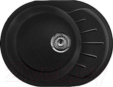 Изображение товара Мойка кухонная GranFest Rondo GF-R580L (черный)