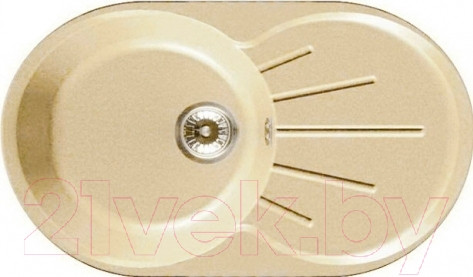 Изображение товара Мойка кухонная GranFest Rondo GF-R750L (песок)