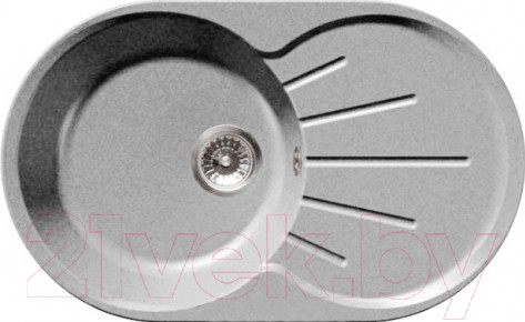 Изображение товара Мойка кухонная GranFest Rondo GF-R750L (серый)