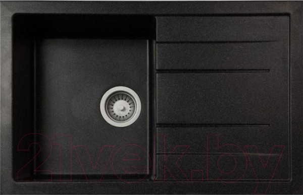 Изображение товара Мойка кухонная GranFest Quadro GF-Q780L (черный)
