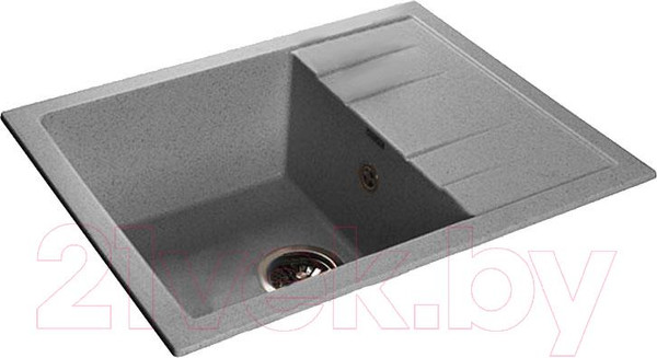Изображение товара Мойка кухонная GranFest Quadro GF-Q650L (серый)