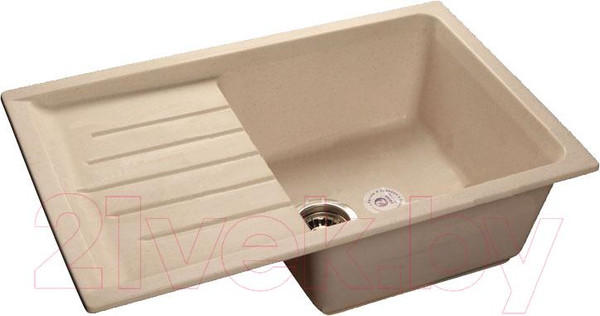 Изображение товара Мойка кухонная GranFest Practik GF-P760L (белый)