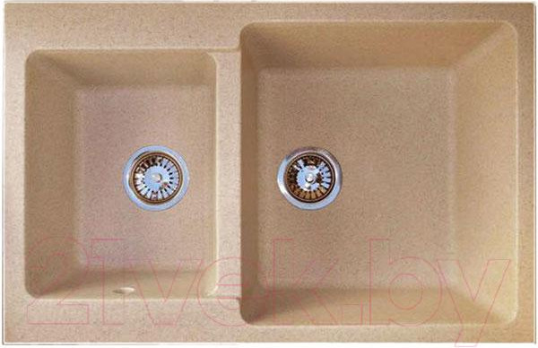 Изображение товара Мойка кухонная GranFest Practik GF-P780K (песок)