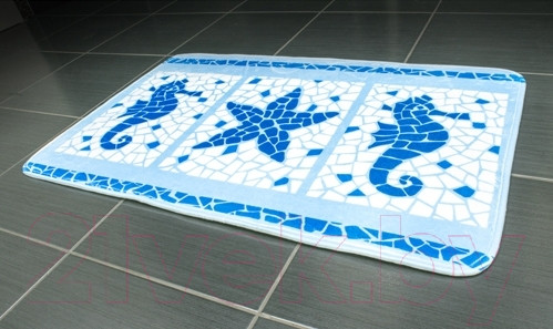 Изображение товара Коврик для ванной Tatkraft Marine Motifs 14916