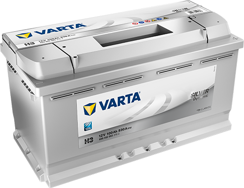 Изображение товара Автомобильный аккумулятор Varta Silver Dynamic 600402083 (100 А/ч)