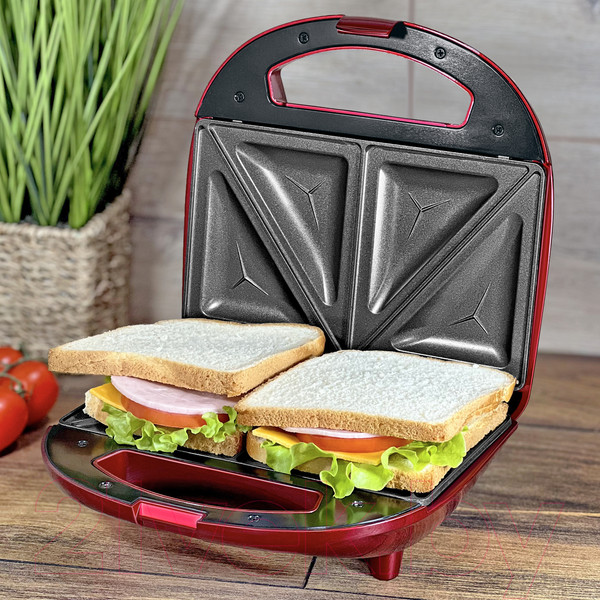 Изображение товара Сэндвичница Holt HT-SC-003 (красный)