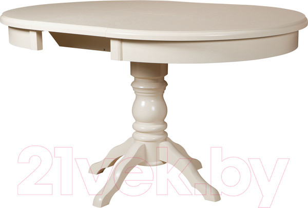 Изображение товара Обеденный стол Мебель-Класс Прометей (кремовый белый)