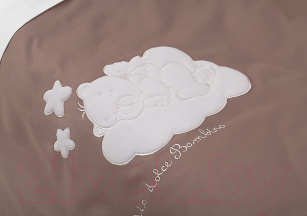 Изображение товара Комплект постельный для малышей Perina Бамбино / ББ6-01.5 (6 предметов, капучино)