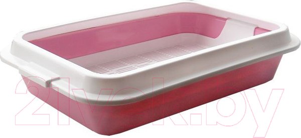 Изображение товара Туалет-лоток ZooExpress КИС большой 11041 (с рамкой)