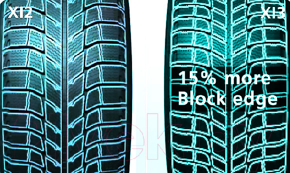 Изображение товара Зимняя шина Michelin X-Ice 3 225/55R17 97H Run-Flat