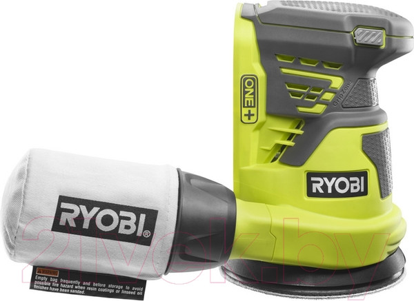 Изображение товара Эксцентриковая шлифовальная машина Ryobi R18ROS-0 (5133002471)
