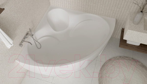 Изображение товара Ванна акриловая Triton Сабина 160x160 (с каркасом и экраном)