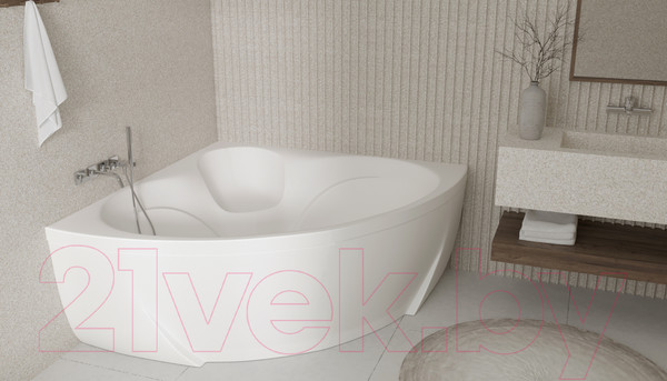 Изображение товара Ванна акриловая Triton Сабина 160x160 (с каркасом и экраном)