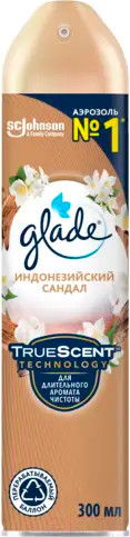 Изображение товара Освежитель воздуха Glade Индонезийский сандал (300мл)