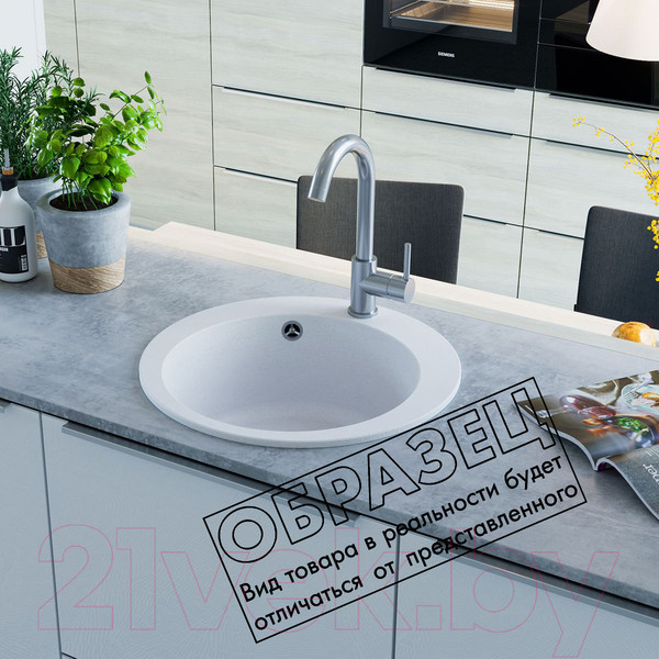 Изображение товара Мойка кухонная Aquasanita CLARUS SR100 (бежевый)