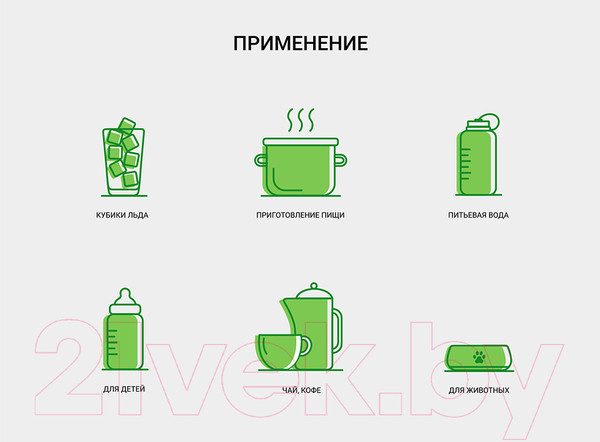 Изображение товара Комплект модулей сменных фильтрующих Гейзер 1 3ИВЖ