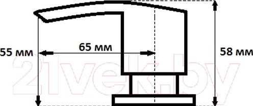 Изображение товара Дозатор встраиваемый в мойку GranFest Плоский 001 (белый)