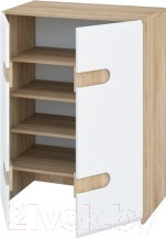 Изображение товара Тумба Мебель-Неман Леонардо МН-026-34 (белое дерево/дуб сонома)