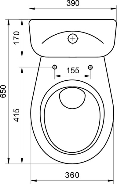 Изображение товара Унитаз напольный Santek Анимо WH302132