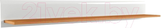 Изображение товара Полка Мебель-Неман Леонардо МН-026-05 (белое дерево/дуб сонома)