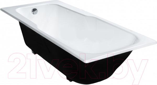 Изображение товара Ванна чугунная Универсал Эврика-У 170x75 (1 сорт, с ножками)