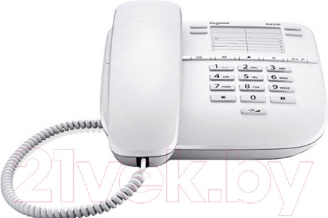 Изображение товара Проводной телефон Gigaset DA310 (белый)