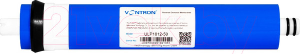Изображение товара Картридж для фильтра Аквабрайт Vontron ULP1812-50 GPD Мембрана