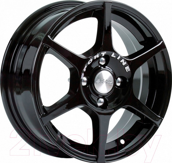 Изображение товара Литой диск SKAD Ягуар Алмаз 14x5.5" 4x100мм DIA 67.1мм ET 38мм