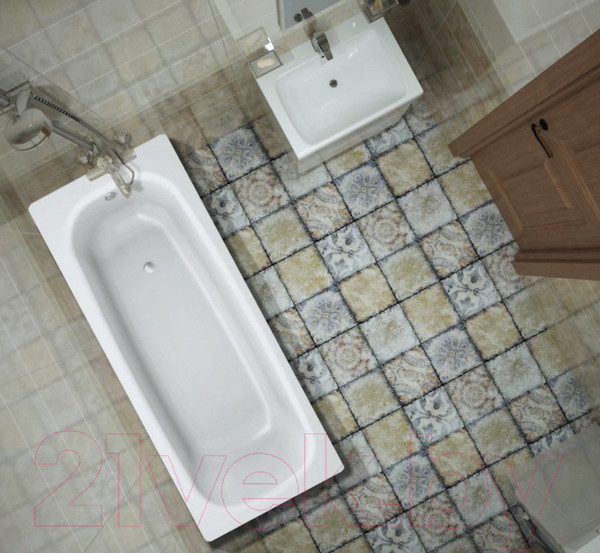 Изображение товара Ванна стальная BLB Universal 170x75 / B75HAH001