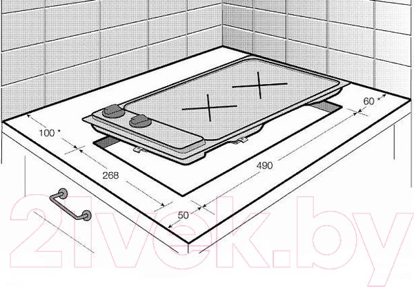 Изображение товара Газовая варочная панель Beko HDCG32221FX