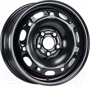 Изображение товара Штампованный диск Magnetto 14016 AM 14x5" 5x100мм DIA 57.1мм ET 35мм Black