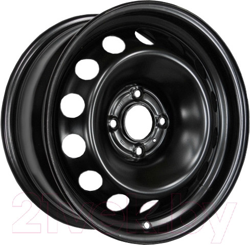 Изображение товара Штампованный диск Magnetto 16000 16x7" 4x108мм DIA 65.1мм ET 32мм Black