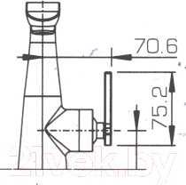 Изображение товара Смеситель Bravat Waterfall F173107C-1