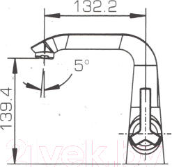 Изображение товара Смеситель Bravat Waterfall F173107C-1