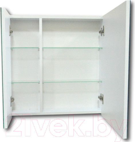 Изображение товара Шкаф с зеркалом для ванной Гамма 16 (белый)