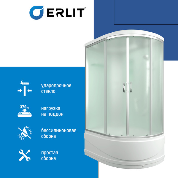 Изображение товара Душевая кабина Erlit ER3512TPL-C3-RUS