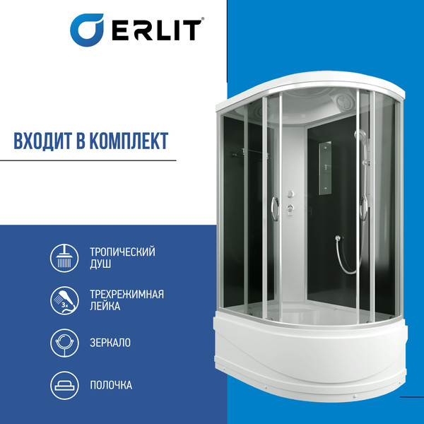 Изображение товара Душевая кабина Erlit ER3512TPL-C4-RUS