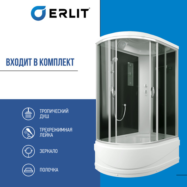Изображение товара Душевая кабина Erlit ER3512TPR-C4-RUS