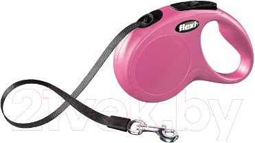 Изображение товара Поводок-рулетка Flexi New Classic Compact FLX438 (S, розовый)