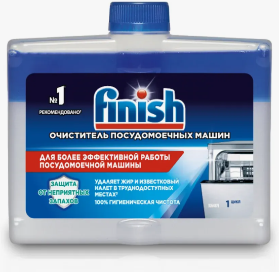 Изображение товара Гель для посудомоечных машин Finish 5 мощных функций (250мл)
