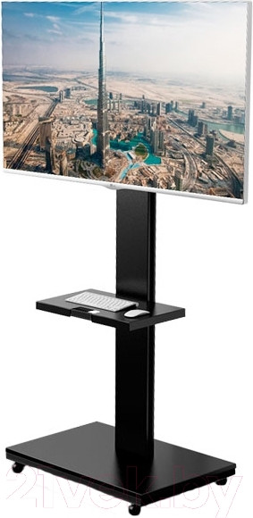 Изображение товара Стойка для ТВ/аппаратуры Holder PR-106 (черный)