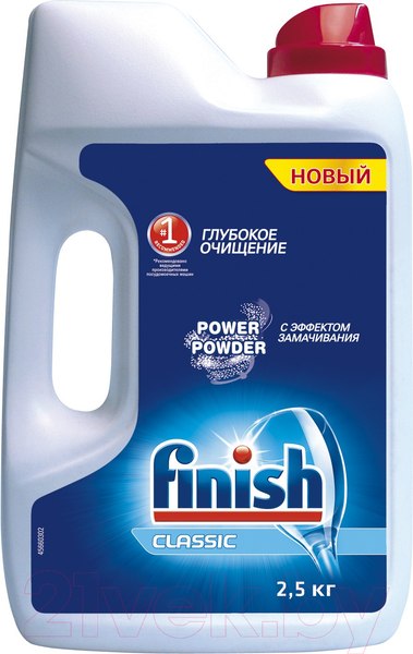 Изображение товара Порошок для посудомоечных машин Finish Power Powder (2.5кг)