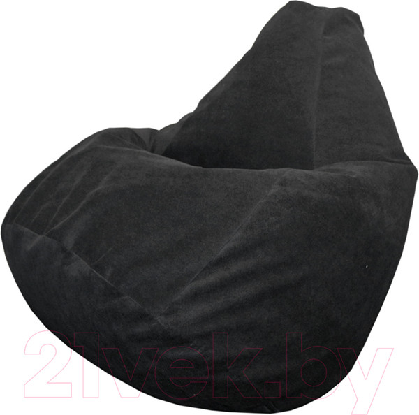 Изображение товара Бескаркасное кресло Flagman Груша Макси XXL Г2.5-02 (черный)