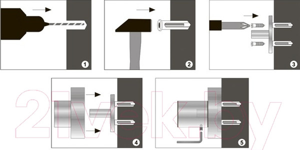 Изображение товара Держатель для туалетной бумаги Wasserkraft Donau K-9496