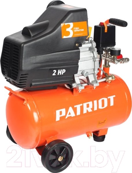 Изображение товара Воздушный компрессор PATRIOT Euro 24-240K (+ набор пневиоинструмента KIT 5В)