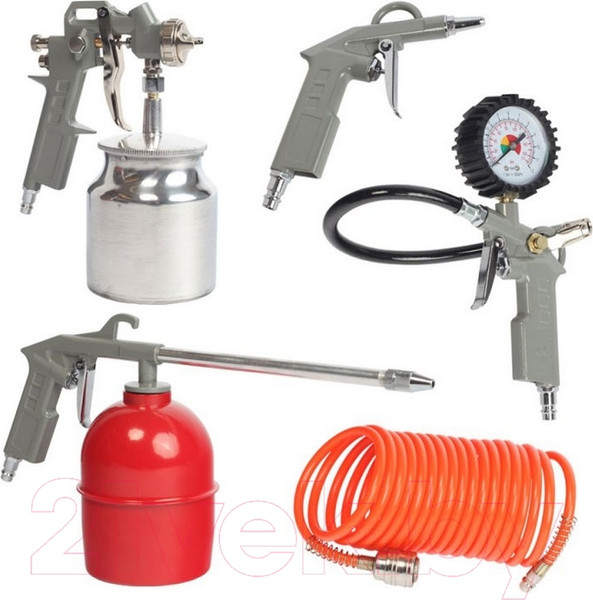 Изображение товара Воздушный компрессор PATRIOT Euro 24-240K (+ набор пневиоинструмента KIT 5В)