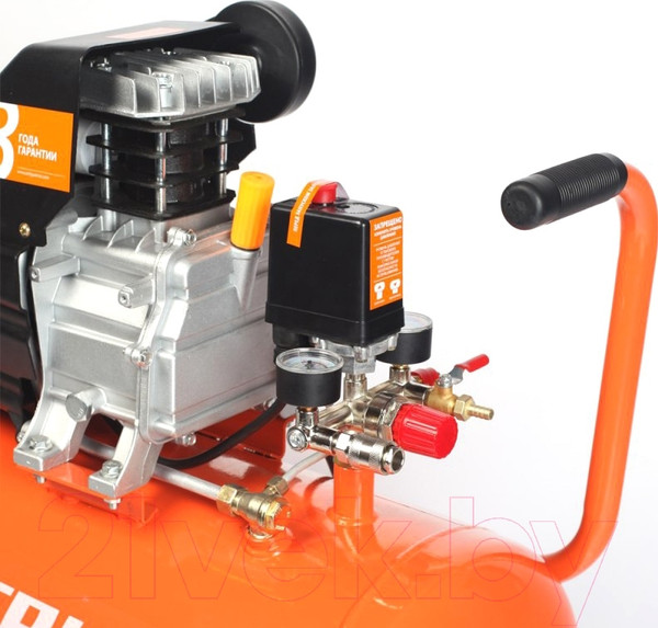 Изображение товара Воздушный компрессор PATRIOT Euro 50-260K (+ набор KIT 5В 1.8 кВт)