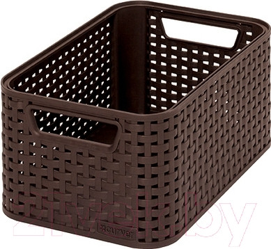 Изображение товара Корзина Curver Style S 03614-210-00 / 205824 (темно-коричневый)